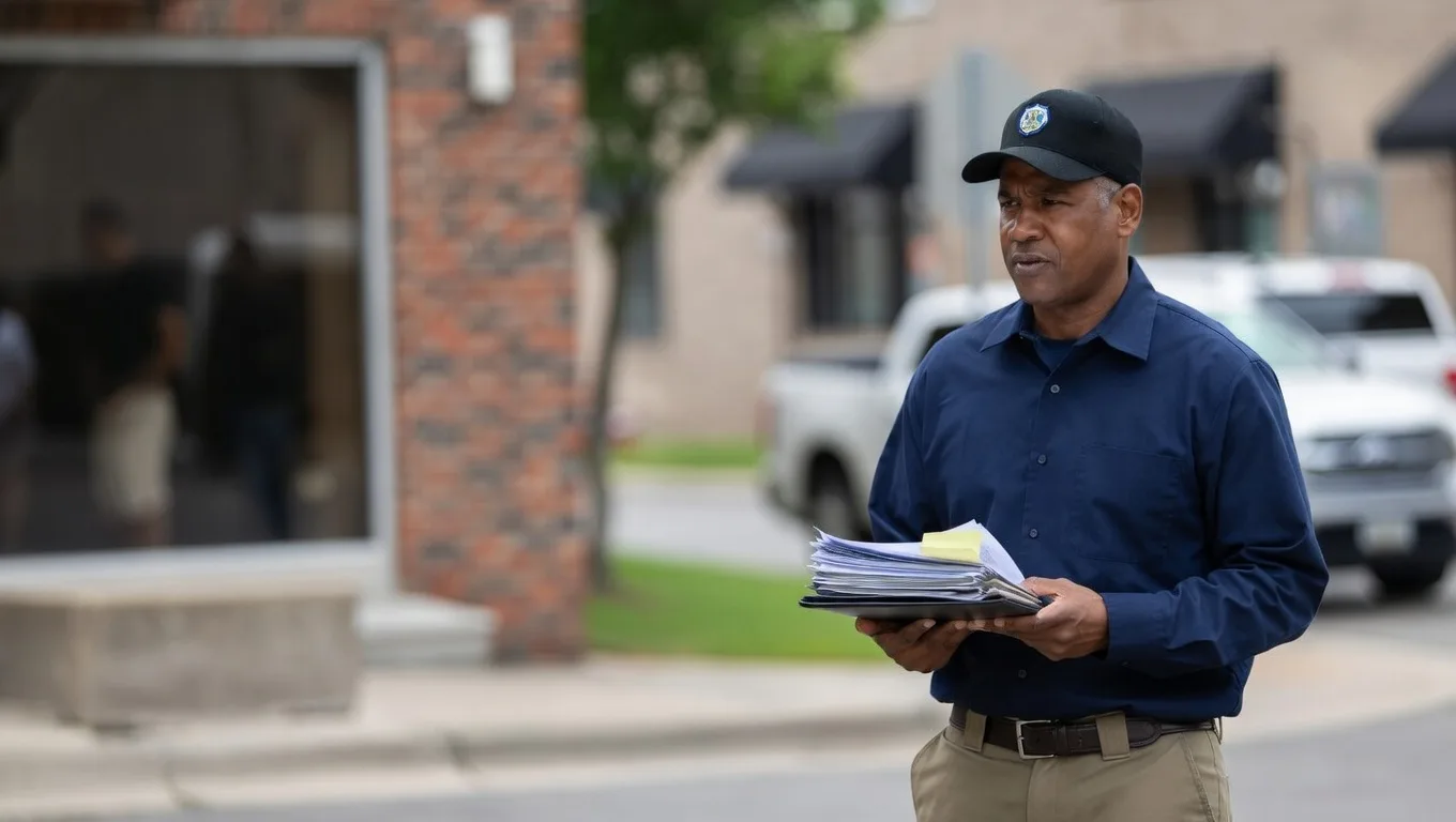 EasyProServe process server carrying legal documents in Alberta